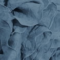 thumbnail image 6 of 21 Colors Flax Skirt for Women Summer Plus Size Flowy Large Hem Elastic Waist Breathable Lightweight Soft Casaul Pleated Midi Skirts Blue, 6 of 9