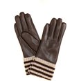 thumbnail image 2 of Oda Warm Striped Wool Cuff Winter Touch Screen Wrist Length Gloves, 2 of 4