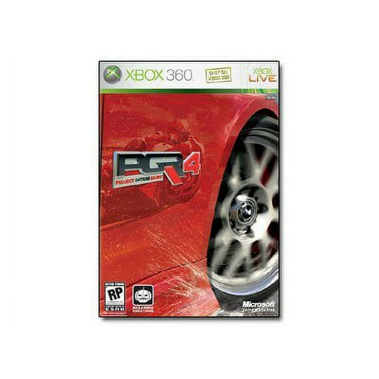 Xbox 360 console jogo de vídeo: pgr 4 projeto gotham racing. Espanhol, pegi  3 +, cópia do pacote (jogo xbox 360 segunda mão) - AliExpress