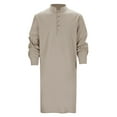 Mens Shirts Muslim Dresses Muslim Kaftan Abaya Dubai Robe Middle Eas T ...