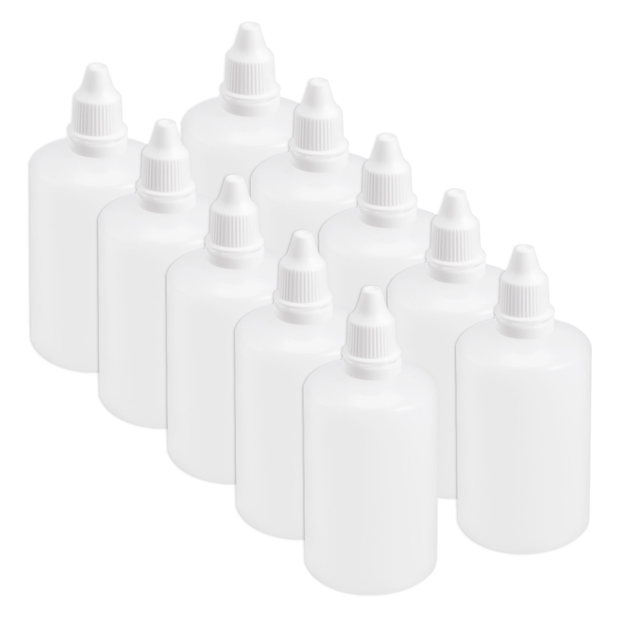 Plastic Dropper Bottle, 100ml/3.4oz Small Mouth Drop Bottles Empty