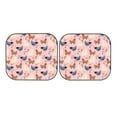 thumbnail image 5 of Lsque Funny Chicken 2 PCS Windshield Sun Shade | CarFoldable Window Covers | Car Accessories Reflect UV for Universal Cars SUV Truck | Large, 5 of 7