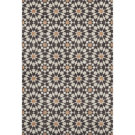 Dalyn Rugs Premium Machine Washable Mayfield AMF734 Charcoal 2'6" x 3'10" Rug