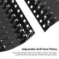 thumbnail image 4 of 6pcs Replacement Heavy Duty Adjustable Heat Plate Shield Heat Tent Bar Burner Cover Flame Tamer, 4 of 5