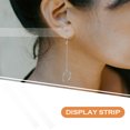 thumbnail image 4 of 4pcs Transparent Acrylic Earring Try-on Sticks Try-Free Earrings Display Props Tools, 4 of 9