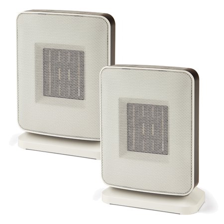 Soleil Digital Electric Portable Ceramic Space Heater, PTC-910B, 2-Pack Value