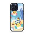 thumbnail image 1 of Pikachu Eevee Pokemon Étui iPhone 15 Pro BLN9054, iPhone 15, 1 of 3