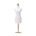 thumbnail image 1 of Lipstore Doll Dress Form Decor Decorative Sewing Mannequin for Displaying Office Home L and Gold Base, 1 of 8