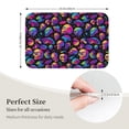 thumbnail image 4 of Pofeuu Skull rainbow star mushroom Print Hem Mat 40x60 - Multipurpose Doormat for Indoor & Outdoor Use - Welcome Your Guests with our Entrance Mat, 4 of 6