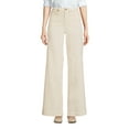thumbnail image 3 of Lands' End Women's Recycled Denim High Rise Wide Leg Jeans, 3 of 3