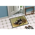 thumbnail image 2 of Panda Bears by Daphne Baxter Door Mat, 2 of 4
