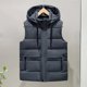 thumbnail image 1 of Ceisia Men's Fashion Stand Collar Zipper Sleeveless Tank with Pockets Casual Outerwear Gift, 1 of 3