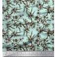 thumbnail image 1 of Soimoi Polyester Crepe Fabric Blossom Floral Print Fabric by Yard 42 Inch Wide, 1 of 1