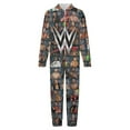 thumbnail image 3 of WWE Hooded Union Suit Pajama Soft Comfy PJs Sleepwear, 3 of 7