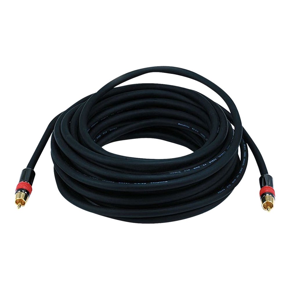 Monoprice Highquality Coaxial Audio/Video Cable 35 Feet Black