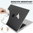 thumbnail image 5 of ASTRAEA For MacBook Air 13 inch Case 2025-2022 M4 A3240 M3 A3113 M2 A2681, Pattern Hard Shell Case + Keyboard Cover + Screen Protector, Space, 5 of 8
