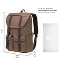 thumbnail image 2 of Vintage Canvas Backpack Kaukko Outdoor Travel Hiking Rucksack School Bookbags, 2 of 5