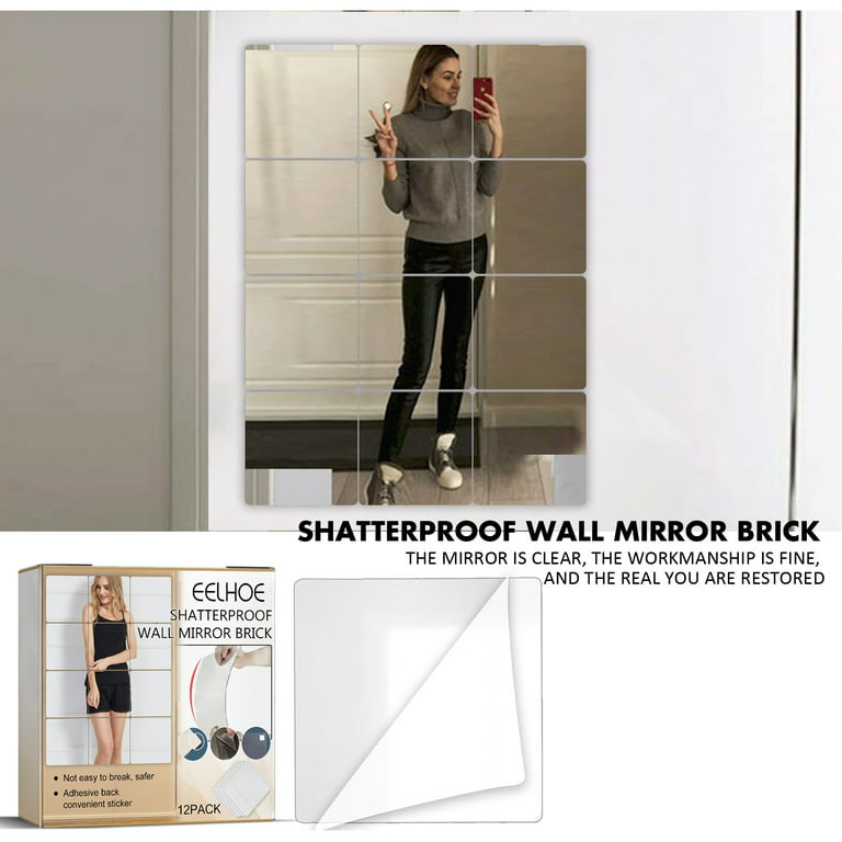Wall Mirror Full Unbreakable Length Cheap Over The Door Unbreakable 1/8