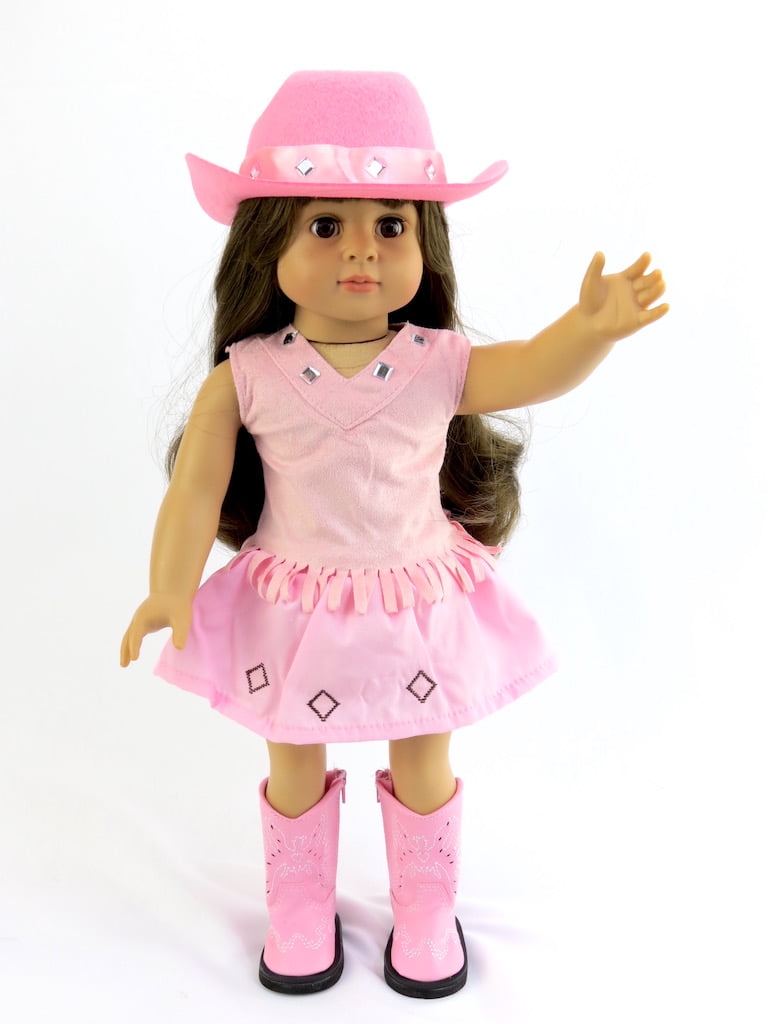 cowgirl outfit for 18 inch doll