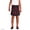 Classic Navy Large Plaid, variant on Girls Side Pleat Plaid Skort Above the Knee