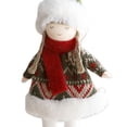 thumbnail image 2 of Adorno Muñeca para Navidad Hecho A Mano Del (niña), 2 of 4