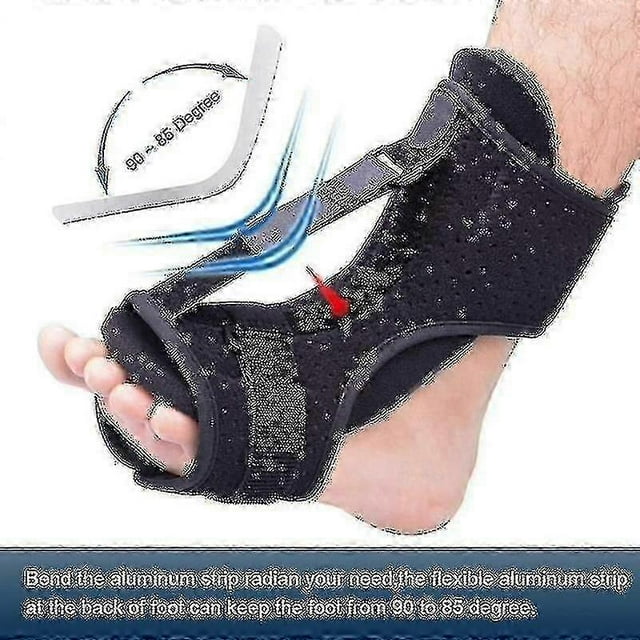 Adjustable Plantar Fasciitis Night Splint Foot Drop Orthosis Stabilizer Support Support Night Splint Pain Relief Ankle Support