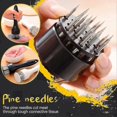 thumbnail image 5 of Reversible Meat_tenderizer And Pounder Meat_tenderizer Burger Press Patty Maker Mallet Marinating Prep Tool Kitchen Gadgets Stainless Steel Tenderize, 5 of 5