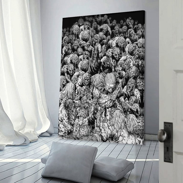未開封　VINLANDSAGA　キャンバスアート Vinland Saga Poster Black And White Posters Art Print Wall Photo