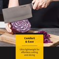 thumbnail image 4 of Ken Hom 7-Inch Stainless Steel Cleaver - Chinese Cleaver Knife - Meat & Vegetable Cleaver - Hand Wash Kitchen Knife, 4 of 7