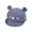 Dark Gray, variant on Toddler Boys Girls Baseball Cap Cute Bear Ear Embroidery Soft Knit Hat Baby Outdoor Activities Windproof Casual Cap