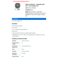 thumbnail image 2 of Engine Cooling Fan - Compatible with 2013 - 2015 Cadillac ATS 2014, 2 of 2