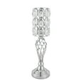 thumbnail image 6 of Dwellnix 19 7 H Wedding Flower Vases Nordic Centerpieces w Crystal Beads Silver 10 Pack, 6 of 7