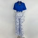 thumbnail image 4 of Women's Summer 2 Piece Outfits Drop Shoulder Blouse Shirt High Waisted Pants Suitable For Evening Party Night Club, 4 of 5