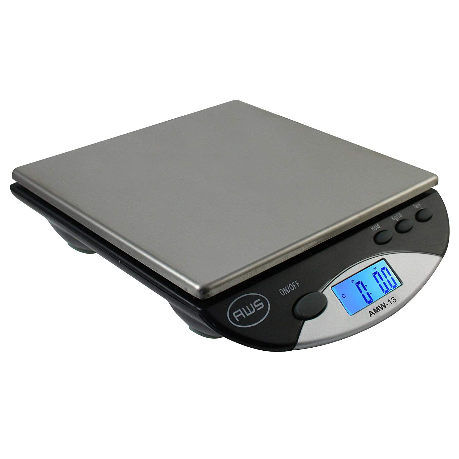 American Weigh Scales AMW13-BK Digitalpostalkitchenscaleblack amw13bk 