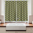 thumbnail image 2 of Ambesonne Cactus Kitchen Curtains, Plants Pots Love Theme, 55"x39", Multicolor, 2 of 3