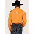 thumbnail image 4 of Rank 45 Men's 45&Reg; Solid Roughie Tech Long Sleeve Snap Western Shirt - GOLD XX-, 4 of 4