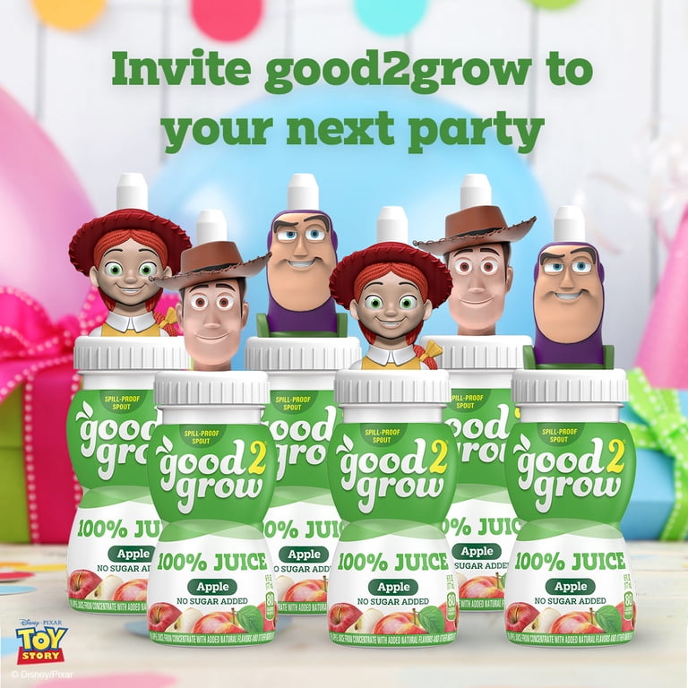 good2grow トイ・ストーリー 3本セット good2grow Disney and Pixar Toy Story 100% Apple Juice Party Pack