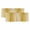 Ginger yellow, variant on 2 Panels Sage Green Ombre Valance for Windows, Farmhouse Green Gradient Modern Art Light Filtering Kitchen Curtains, Rod Pocket Window Treatment Curtain Valances for Living Room Bedroom, 42"x12"