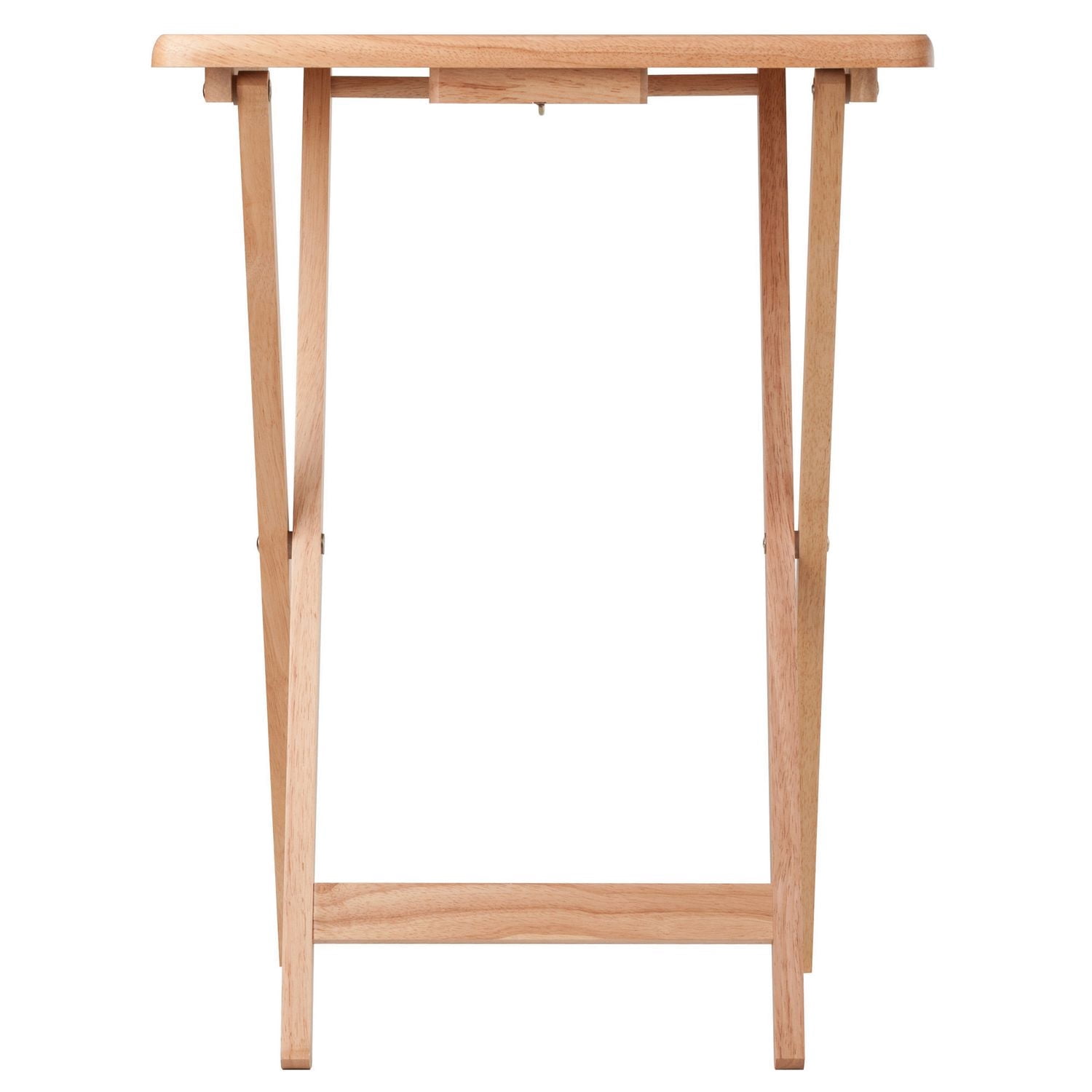 Winsome Alex 2-pc Snack Table Set, Natural Finish