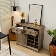 thumbnail image 4 of Buffet Cabinet with Storage Sideboard with 2 Drawers, 4 of 6
