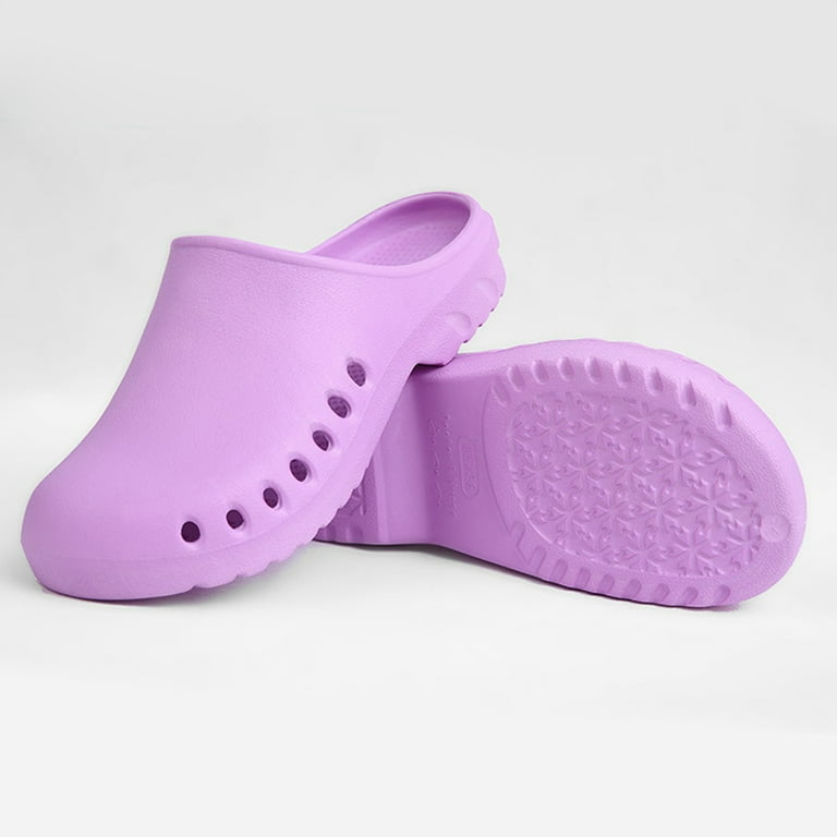 Purple nursing shoes clearance