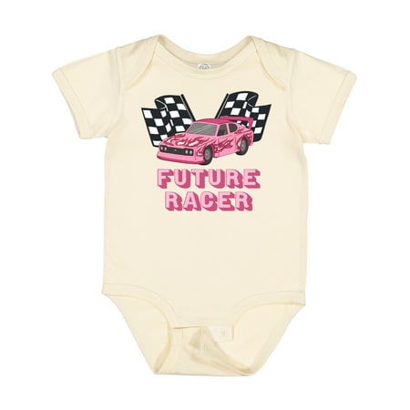 

Inktastic Pink Future Racer Gift Baby Boy or Baby Girl Bodysuit