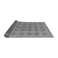 thumbnail image 2 of Ahgly Company Indoor Square Abstract Gray Modern Area Rugs, 3' Square, 2 of 4
