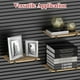 thumbnail image 5 of Soporte de estante Slatwall de metal negro de 12 pulgadas, paquete de 24 unidades, MQKIWAO, 5 of 7