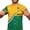 Yellow1, variant on Men's Football Jersey Shirts Brazil Crewneck Short Sleeve Men Shirt Printed T Shirt Leisure Shirt Casual Summer Tee Tops S