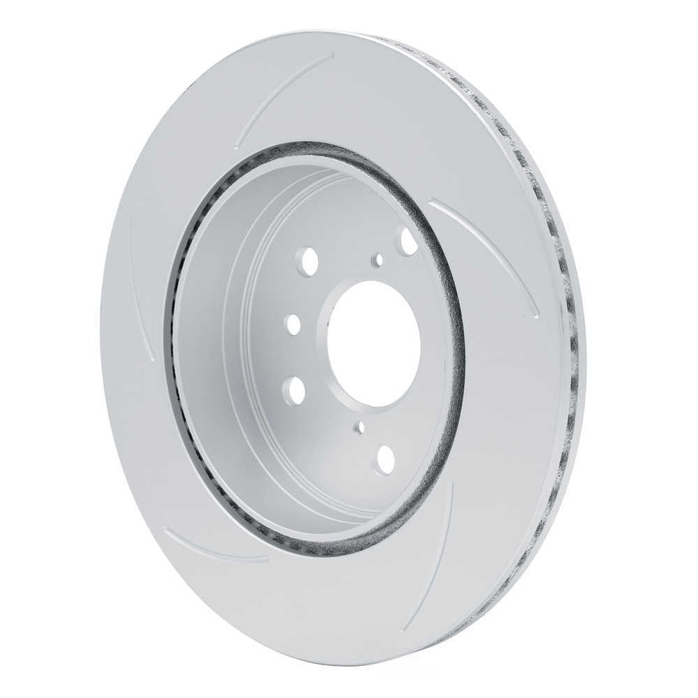 Dynamic Friction Company 614-76167D DFC Geospec Coated Rotor - Slotted