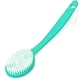 thumbnail image 1 of DecorRack Cepillo de baño con cerdas de mango largo para exfoliar la espalda, el cuerpo y los pies, baño y ducha, color verde (1 paquete), 1 of 5
