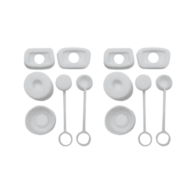 2 Kit Anti-derrames Silicona 1cm Diámetro Para Stanley/yeti