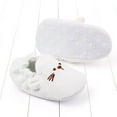 thumbnail image 6 of Xfvqtps Baby Boys and Girls Walking Shoes Knit Animal Cute Soft Sole Non Slip Indoor Toddler First Walker House Shoes Summer New Baby Knitted Wool Shoes White, 6 of 8