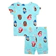 thumbnail image 2 of Disney Princess Girls Short Sleeve and Short Pajama Set, Sizes 4-10, 2 of 3
